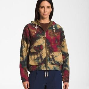 Women’s Printed Ripstop Wind Hoodie